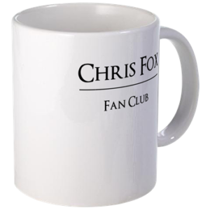 Chris Fox Fan Club Mug